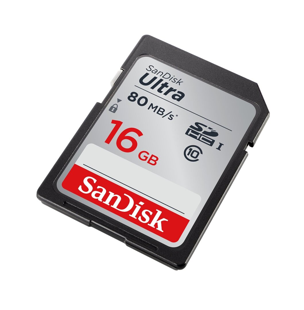 SANDISK Ultra SDHC 16GB 80MB/s Class 10 | SANDISK-SDSDUNC-016G-GN6IN | Data-Systems