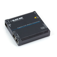 Black box BLACK BOX LGC5200 SERIES GIGABIT ETHERNET (1000-MBPS) POE MEDIA CONVERTER - (2) 10/100/1000-MBPS COPPER TO 100/1000-MBPS FIBER SFP (LGC5200A)
