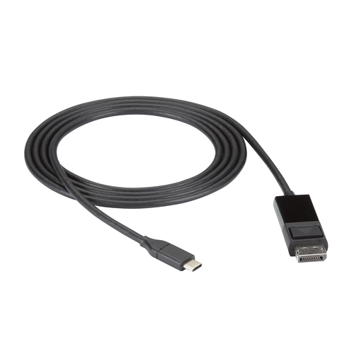 Black box BLACK BOX USB-C ADAPTER CABLE - TO DISPLAYPORT ADAPTER, 4K60, DP 1.2 ALT MODE 0.9M (VA-USBC31-DP12-003)